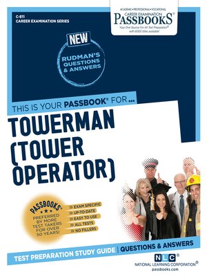 cover image of Towerman (Tower Operator)